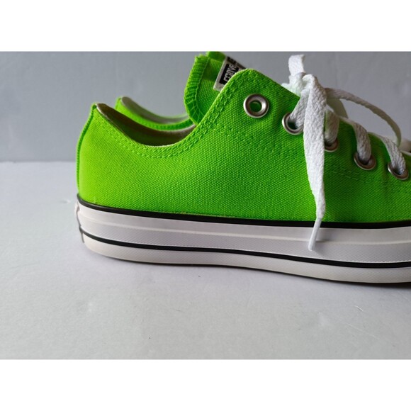 Converse All Star Shoes Women’s 7 Men's 5 Green Low Top - Picture 6 of 10